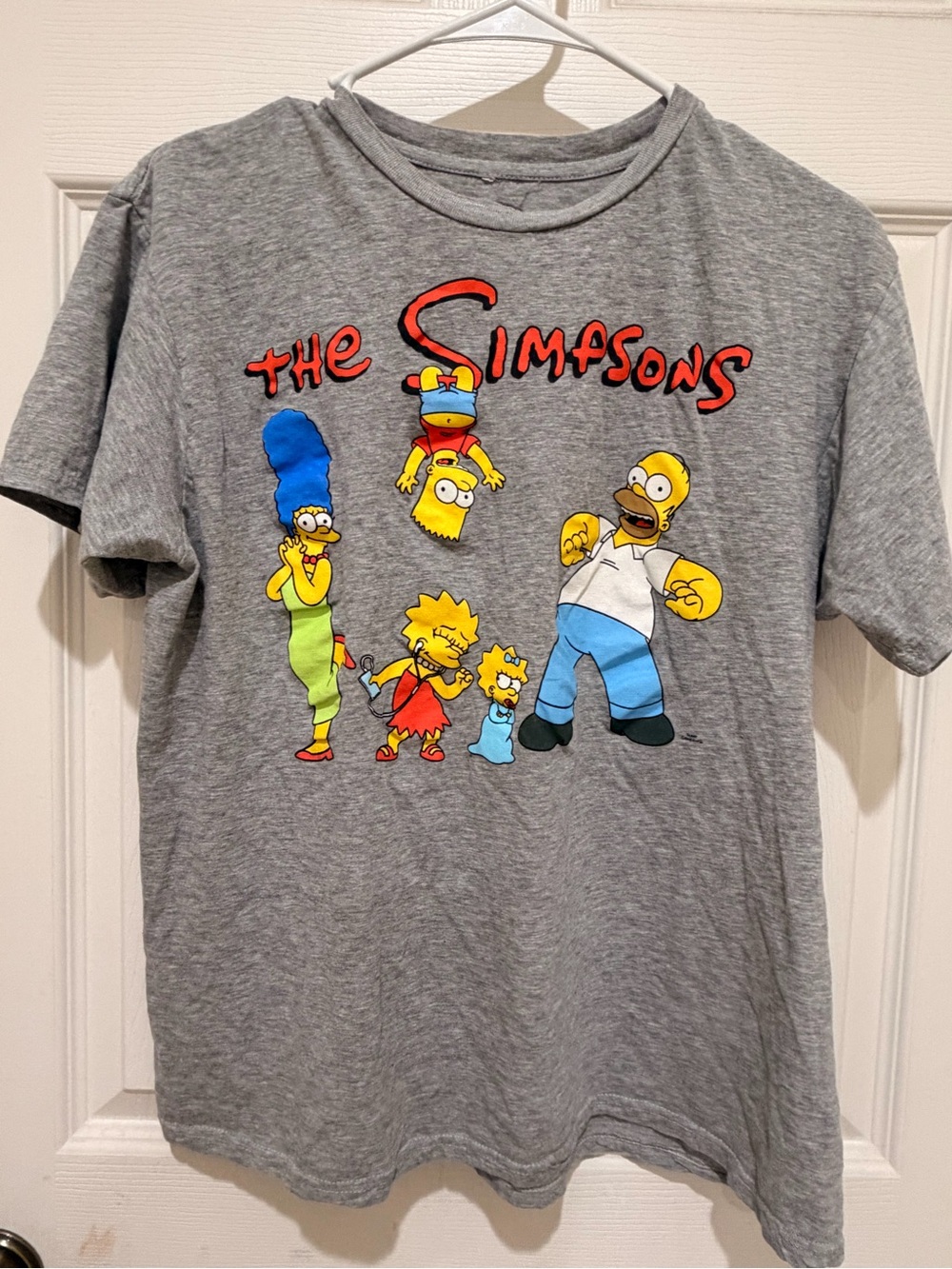 The Simpsons Kids' Short Sleeve Tee - Grey